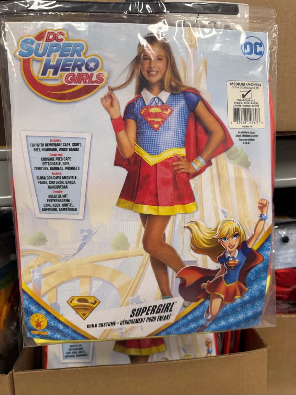 DC Supergirl Costume